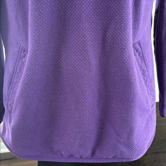 Talbots split neck tunic pullover small dot - Picture 4 of 13